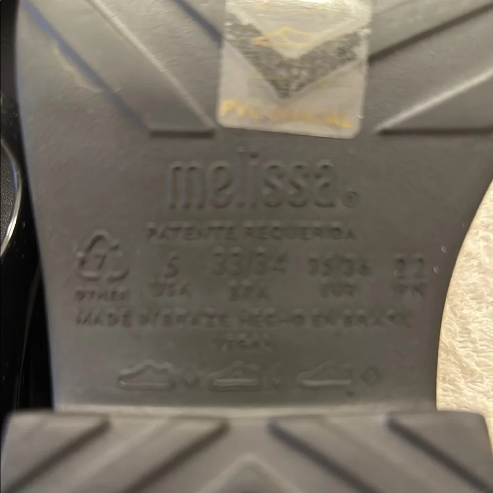 Melissa Black Flats with Classic Mary Jane platform - Picture 3 of 6